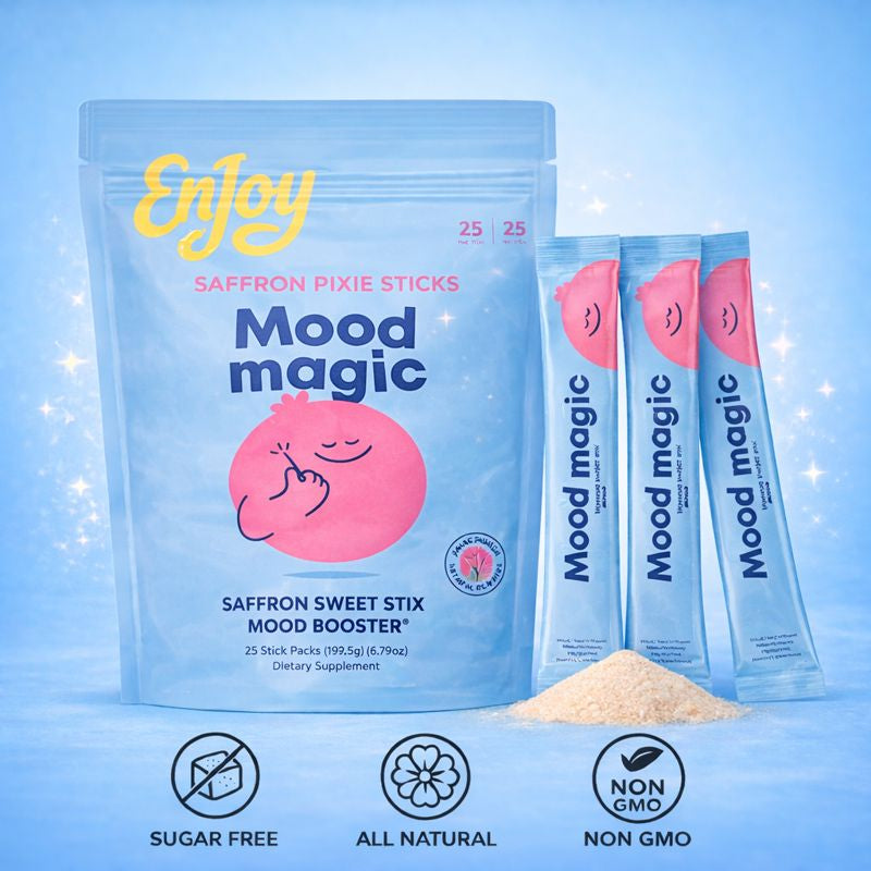 EnJoy™ - Saffron Pixie Sticks Focus + Mood Support