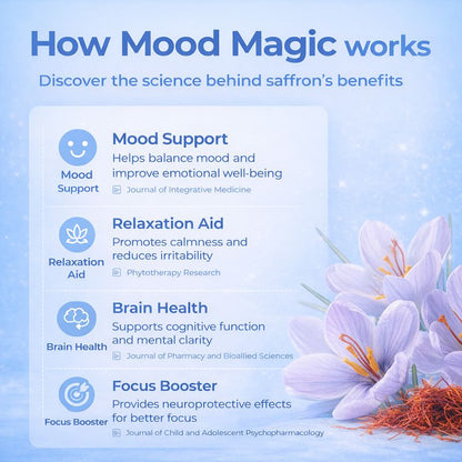 EnJoy™ - Saffron Pixie Sticks Focus + Mood Support